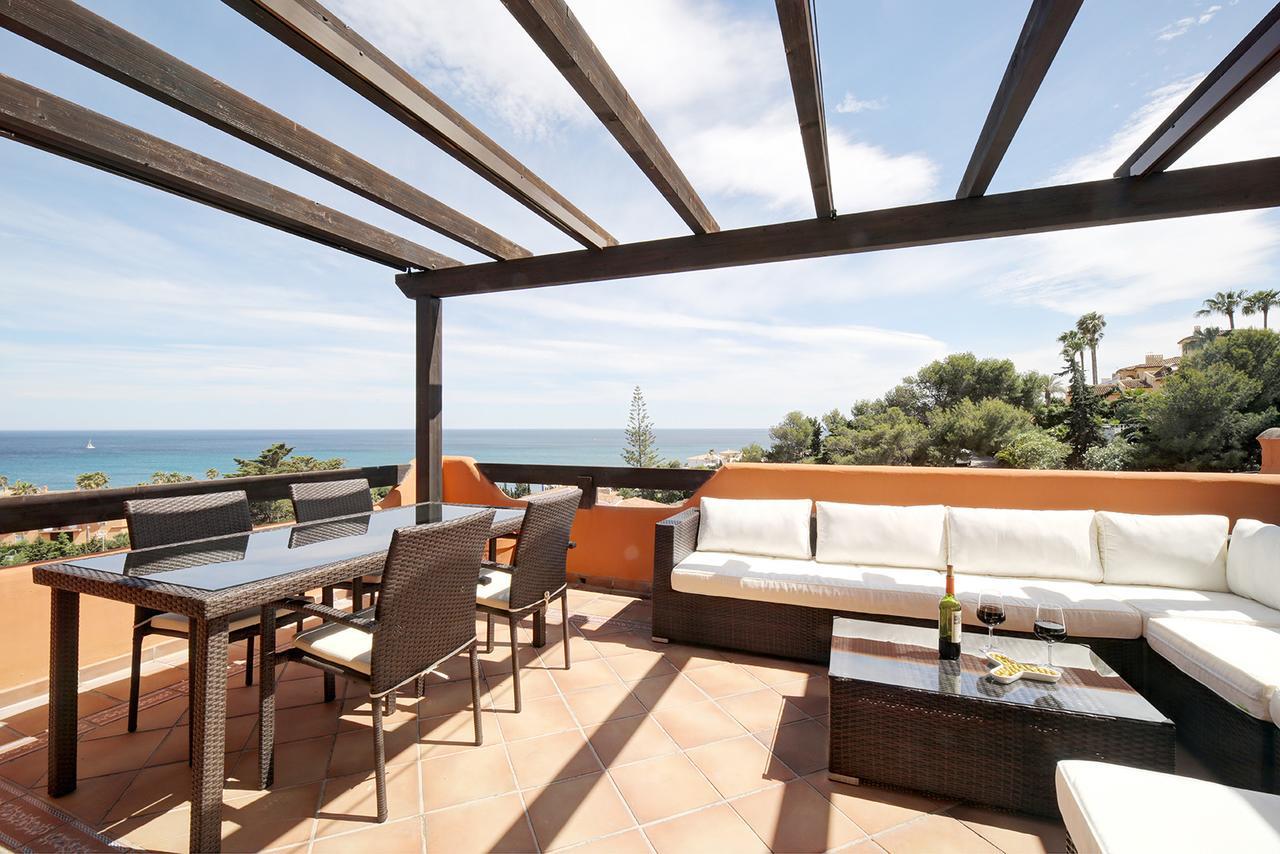 Jardines De Nueva Galera Cozy Penthouse Leilighet Estepona Eksteriør bilde